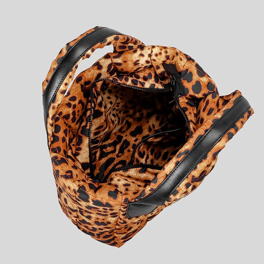 Amara Quilted Puffer Tote