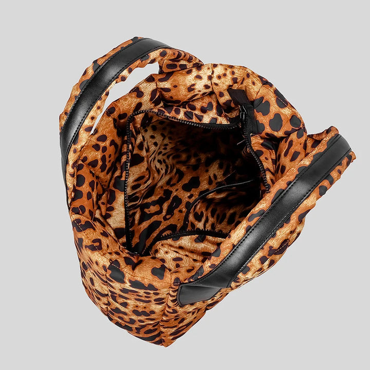 Amara Quilted Puffer Tote