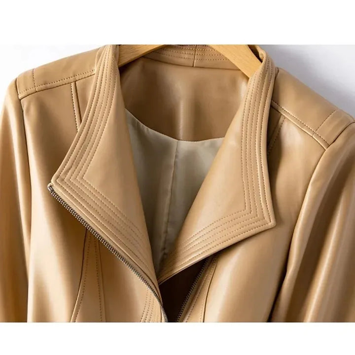 Natalie Tailored Leather Jacket
