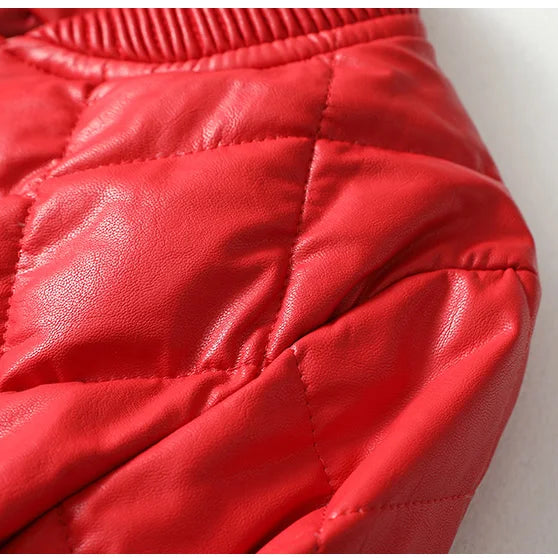 Sloane Quilted Leather Bomber