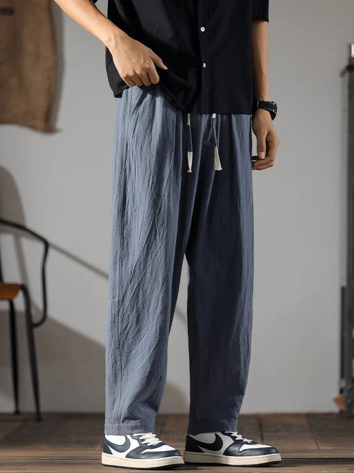 Calvin Linen Drawstring Pants