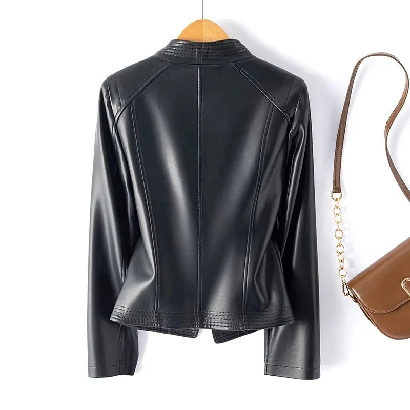 Natalie Tailored Leather Jacket