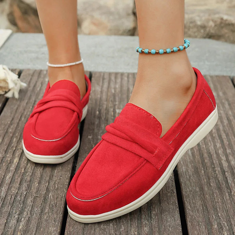 Sandra Suede Loafer