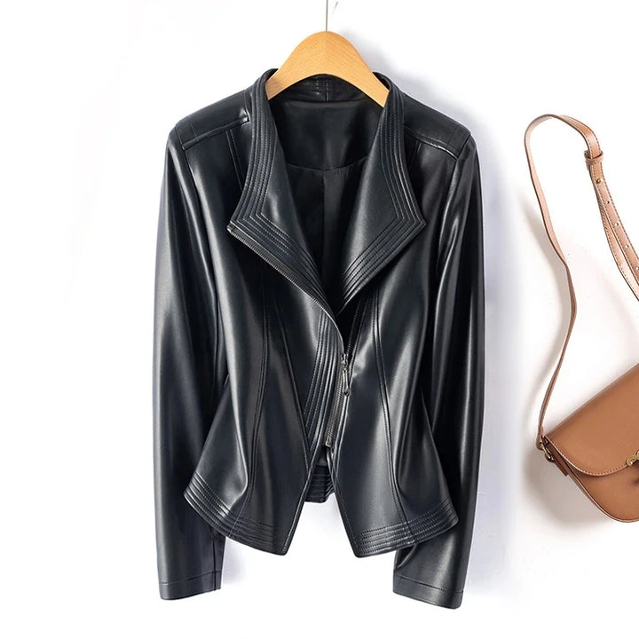 Natalie Tailored Leather Jacket
