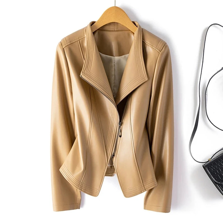 Natalie Tailored Leather Jacket