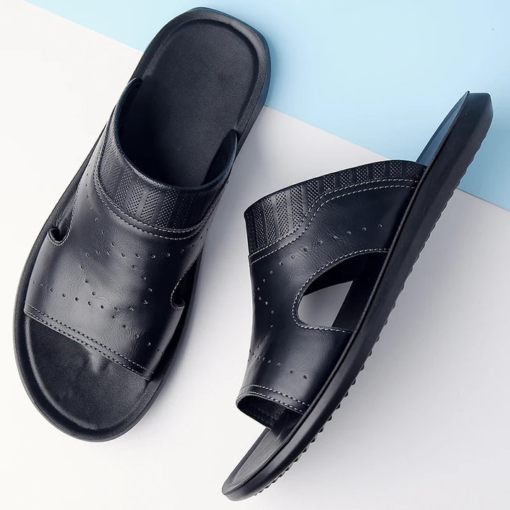 Mykonos Leather Sandal
