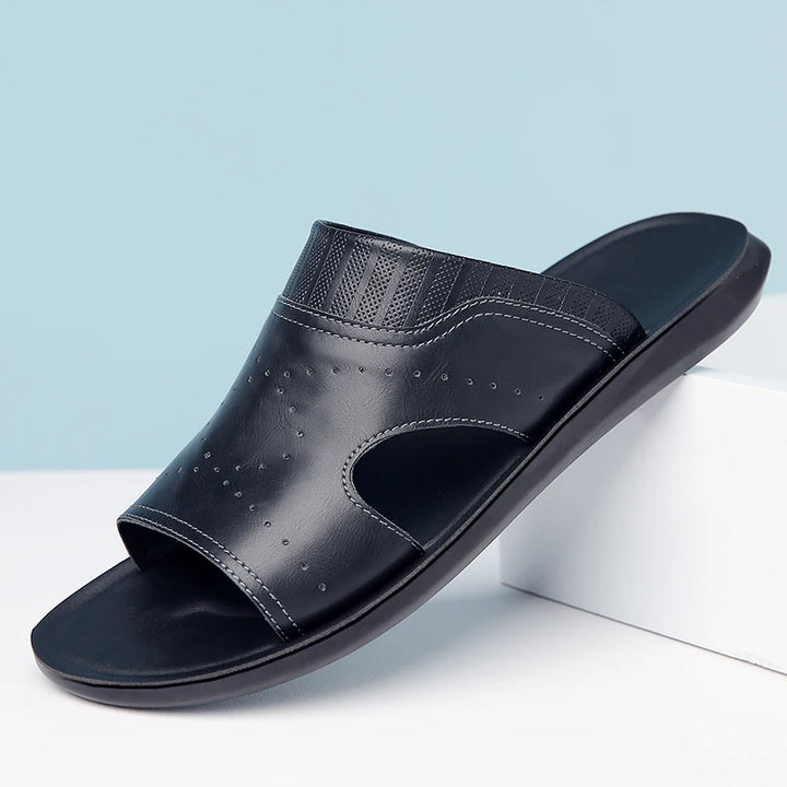 Mykonos Leather Sandal