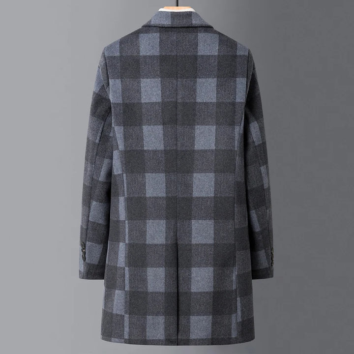 John Wellington Wool Trench Coat