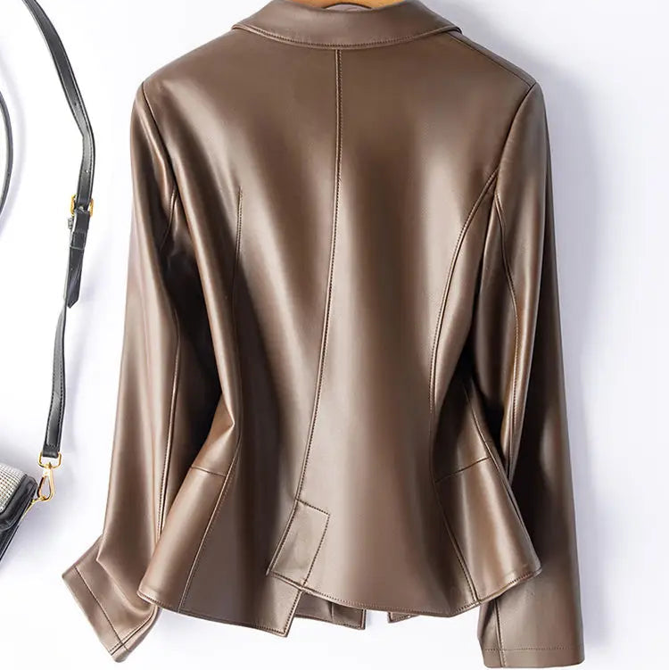 Bella Tailored Leather Jacket