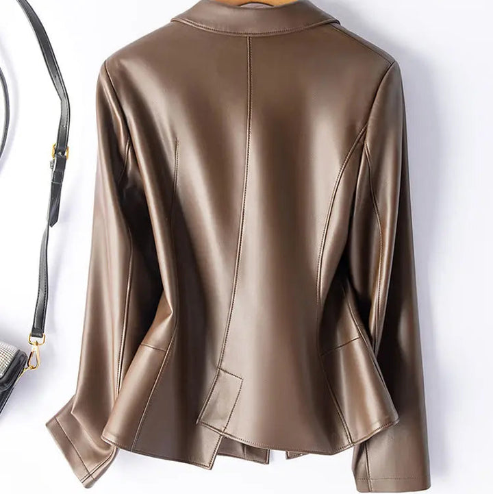 Bella Tailored Leather Jacket