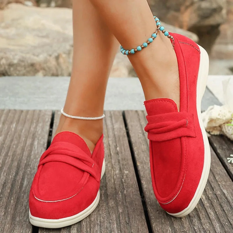 Sandra Suede Loafer
