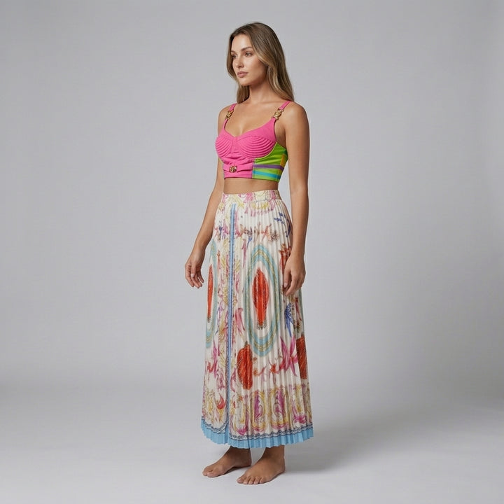 Savannah Pleated Two-Piece Set