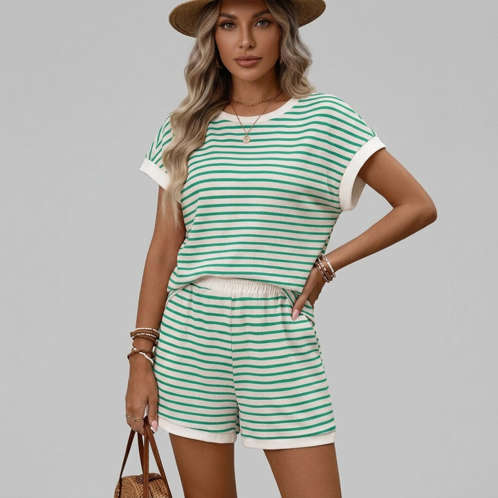 Sienna Striped Two-Piece Set