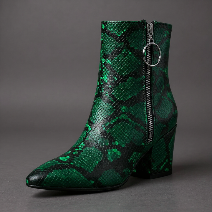 Sama Snakeskin Boot