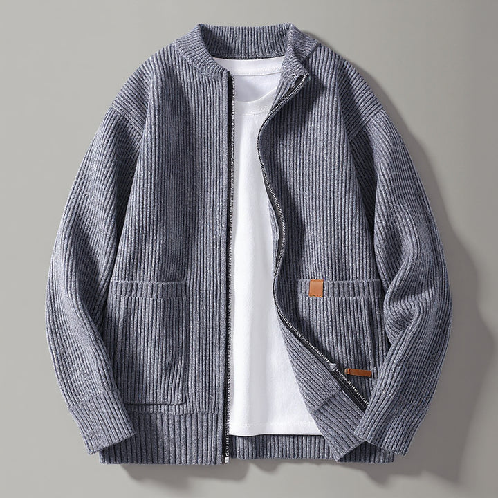 Charlie Ribbed Knit Cardigan