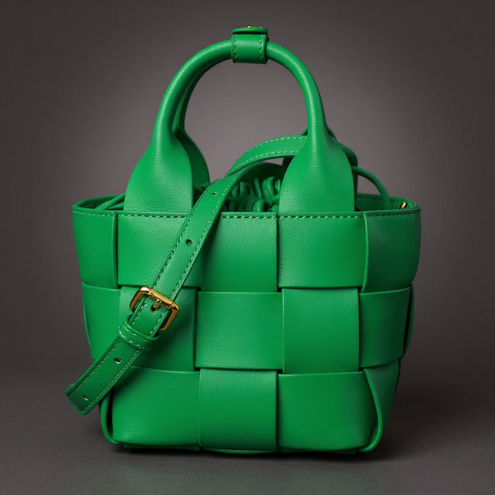 Wynn Woven Mini Basket Bag