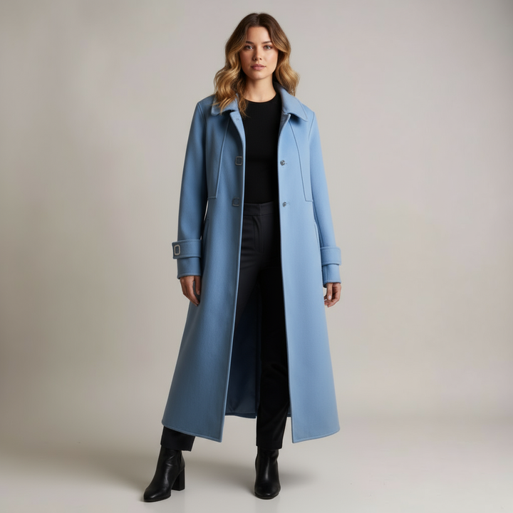 Sandra Tailored Wool Overcoat