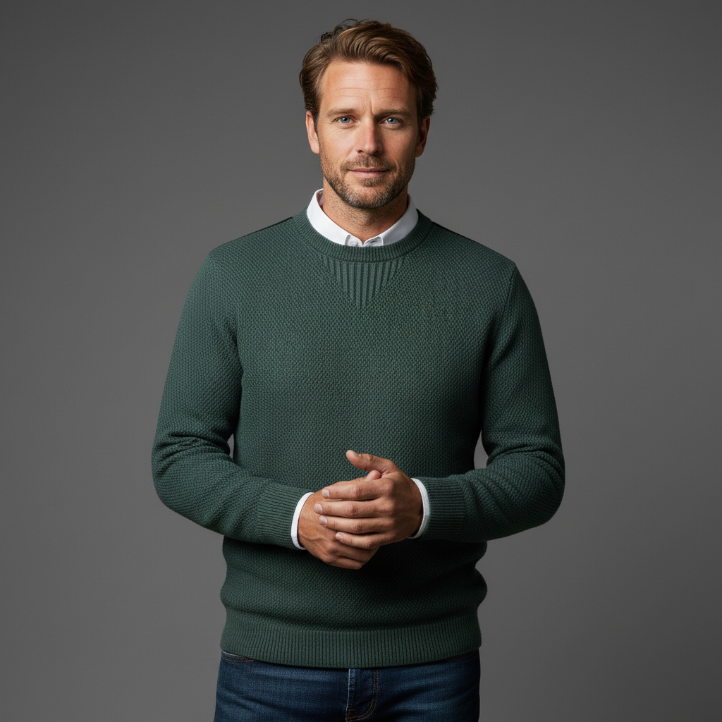 Wellington Textured Knit Sweater