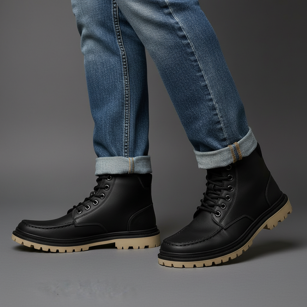 Colby High Top Leather Boot