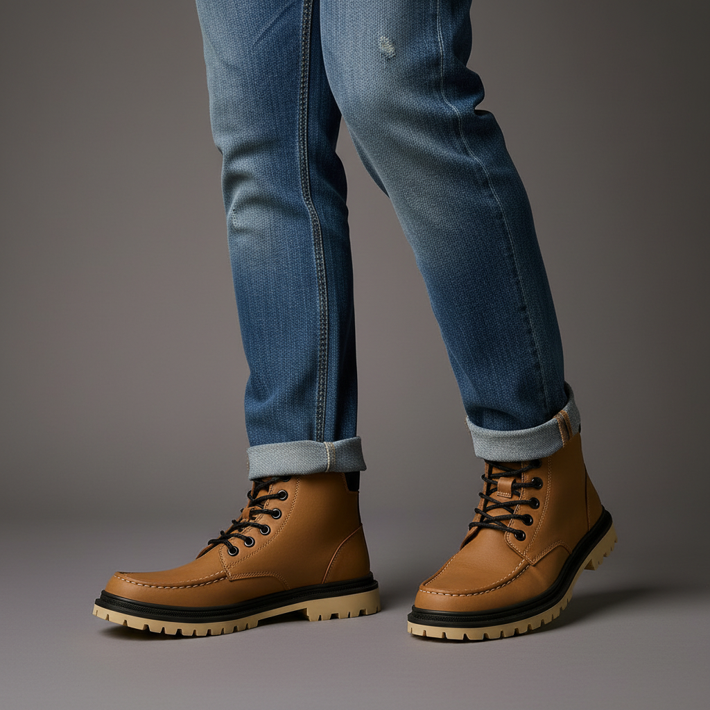 Colby High Top Leather Boot