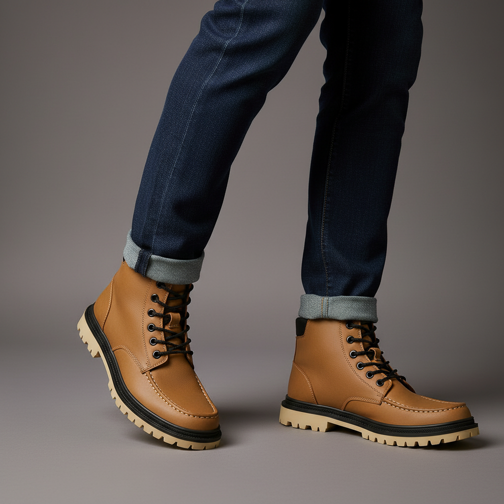 Colby High Top Leather Boot