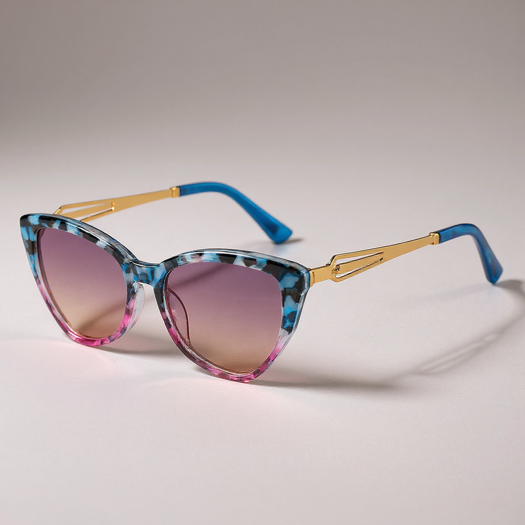 Caitlyn Cat-Eye Sunglasses