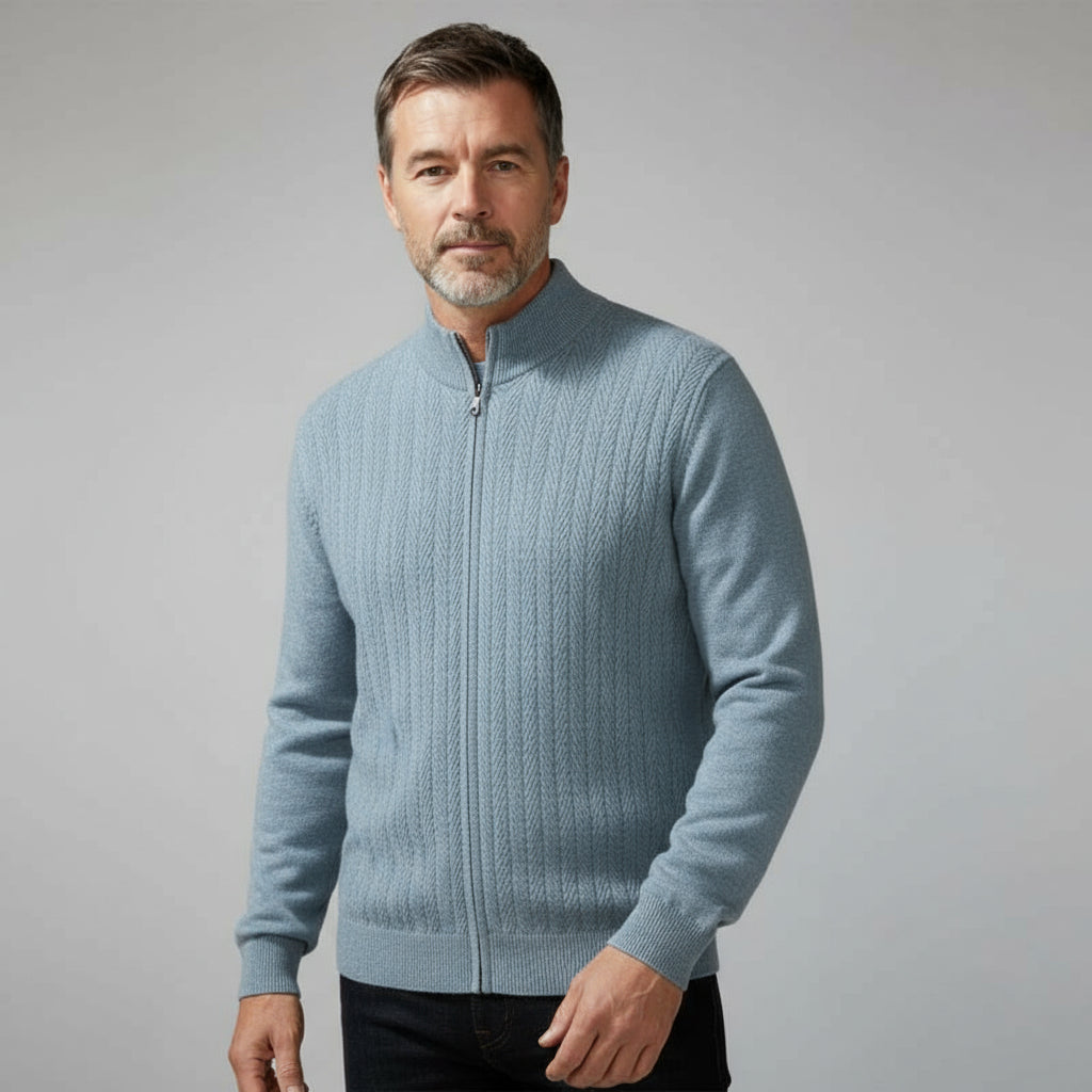 Norman Cable Knit Merino Sweater