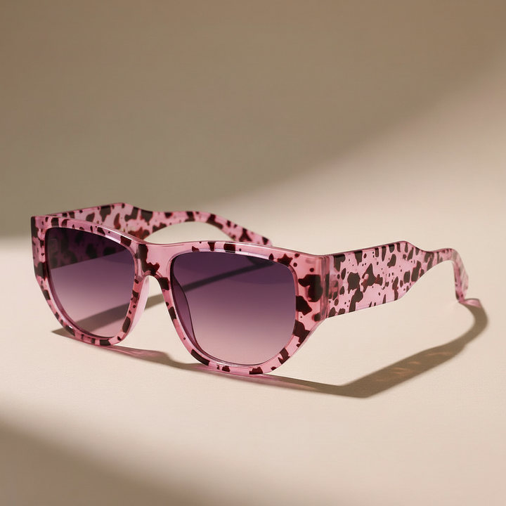 Ellie Chunky Cat-Eye Sunglasses