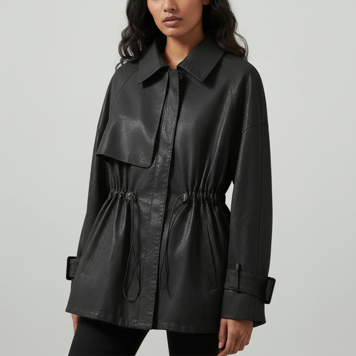 Marlo Sheepskin Leather Jacket