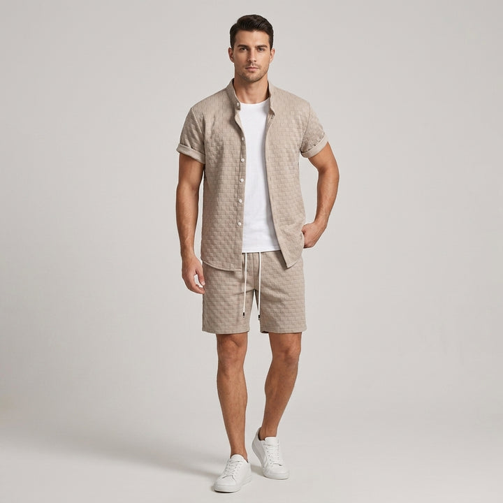 Finn Textured Matching Set
