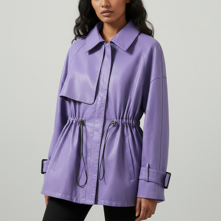 Marlo Sheepskin Leather Jacket